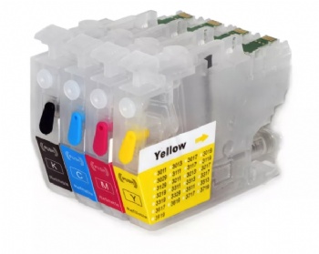 LC3011 LC3017 lc3017xl Short Style Refillable Ink Cartridge